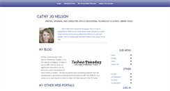 Desktop Screenshot of cathyjonelson.com